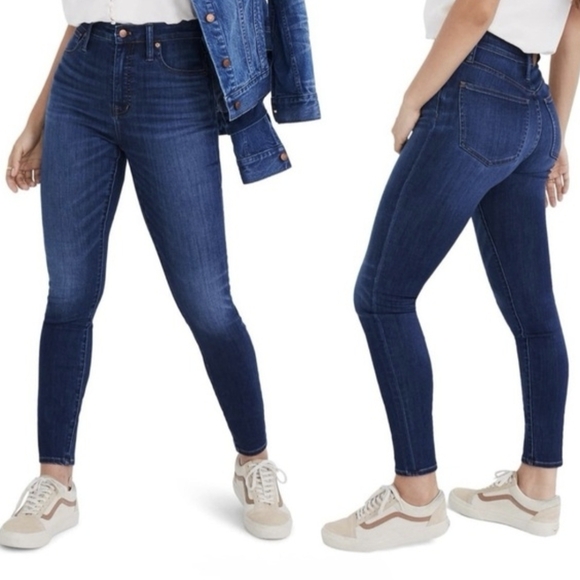 Madewell Denim - Madewell Curvy High-Rise Skinny Jeans Size 30